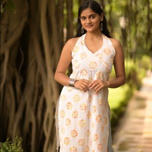 sun bloom kurti